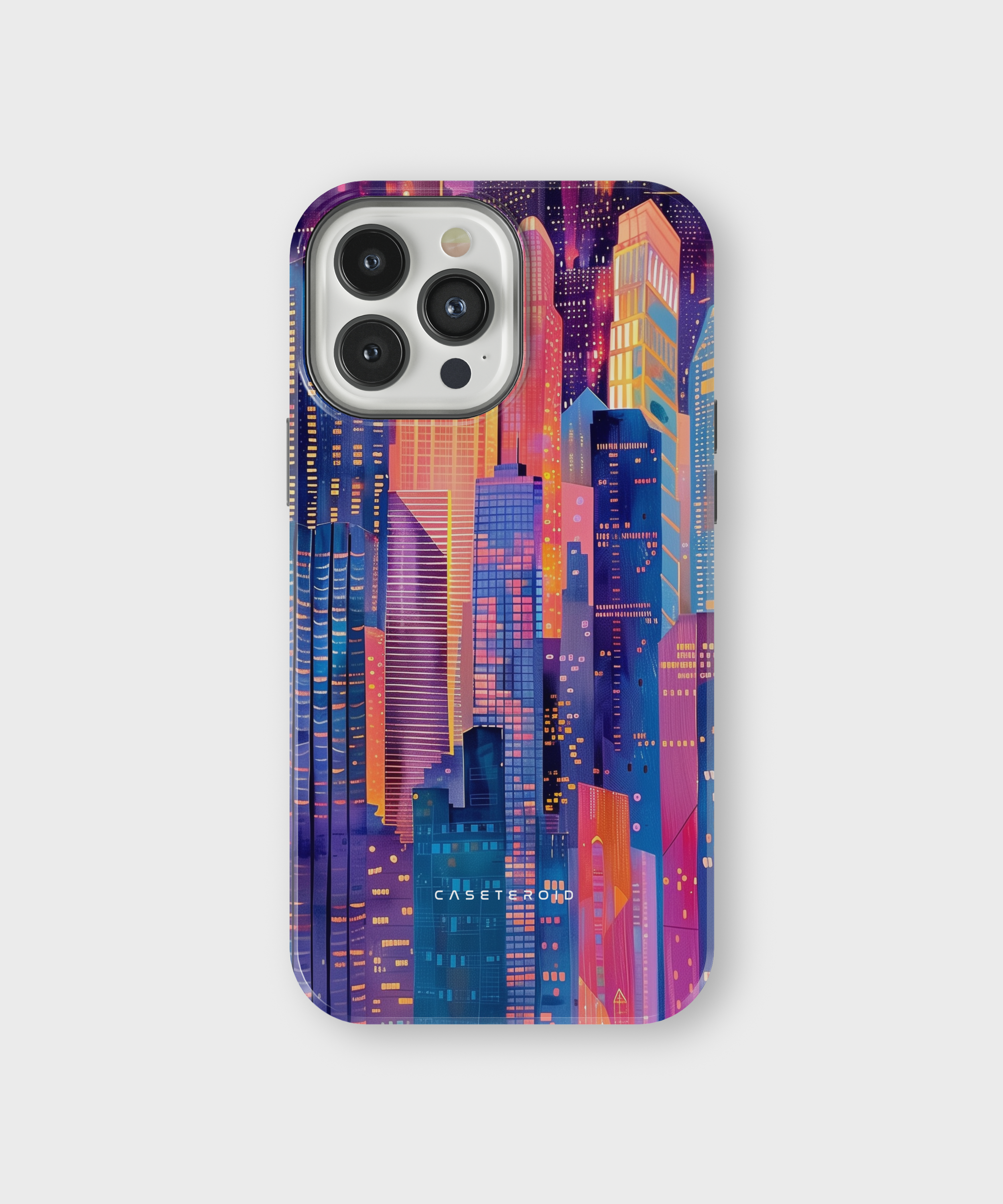 iPhone Tough Case - Cityscape Luminescence - CASETEROID