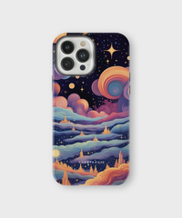 iPhone Tough Case with MagSafe - Nebula Serenade - CASETEROID