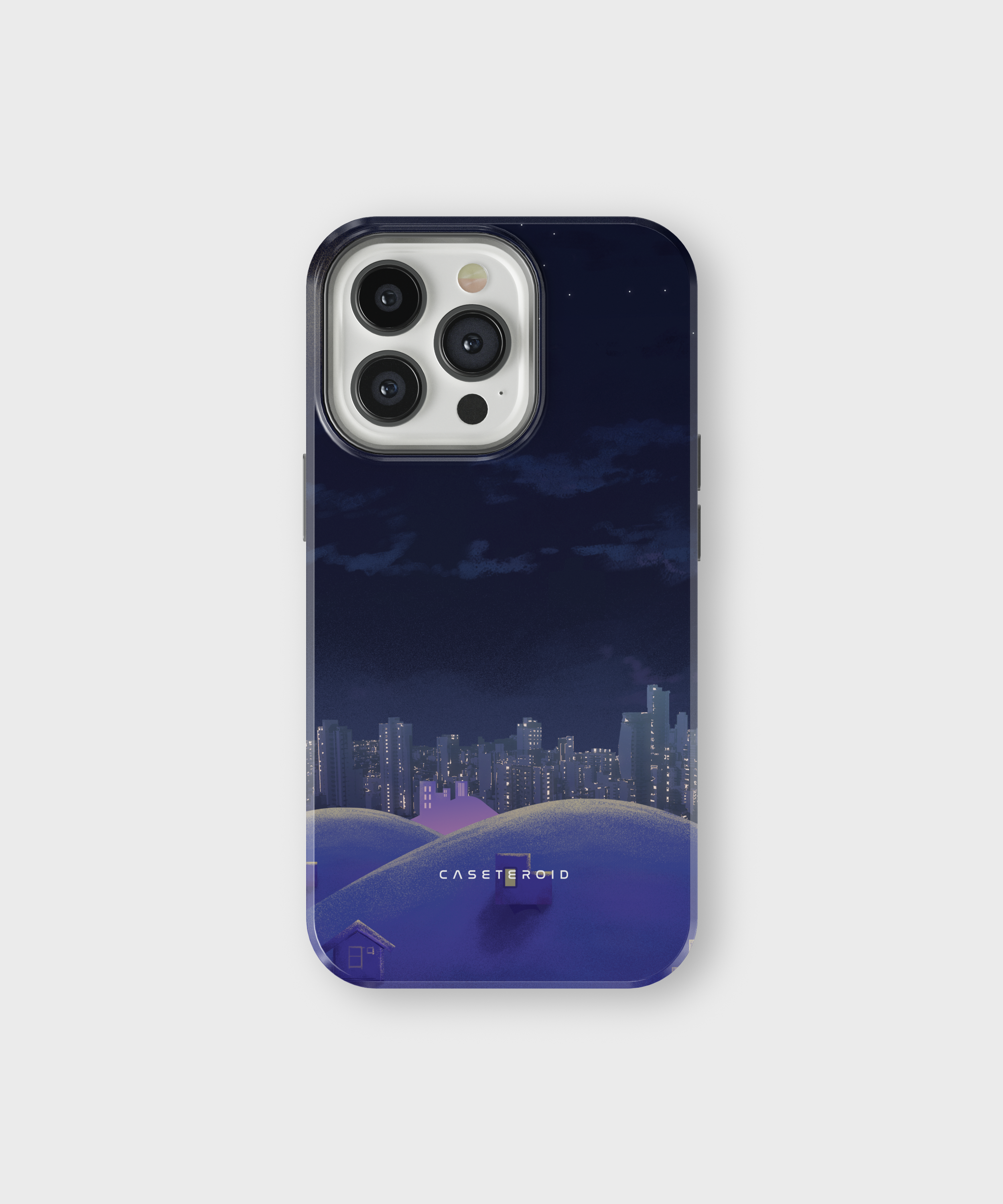 iPhone Tough Case with MagSafe - Sleepy City - CASETEROID