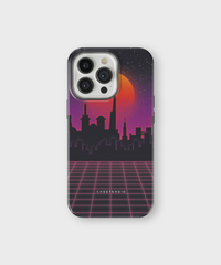 iPhone Tough Case with MagSafe - Urban Sunset Horizon - CASETEROID