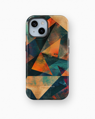 iPhone Tough Case - Angular Nexus Abstract - CASETEROID