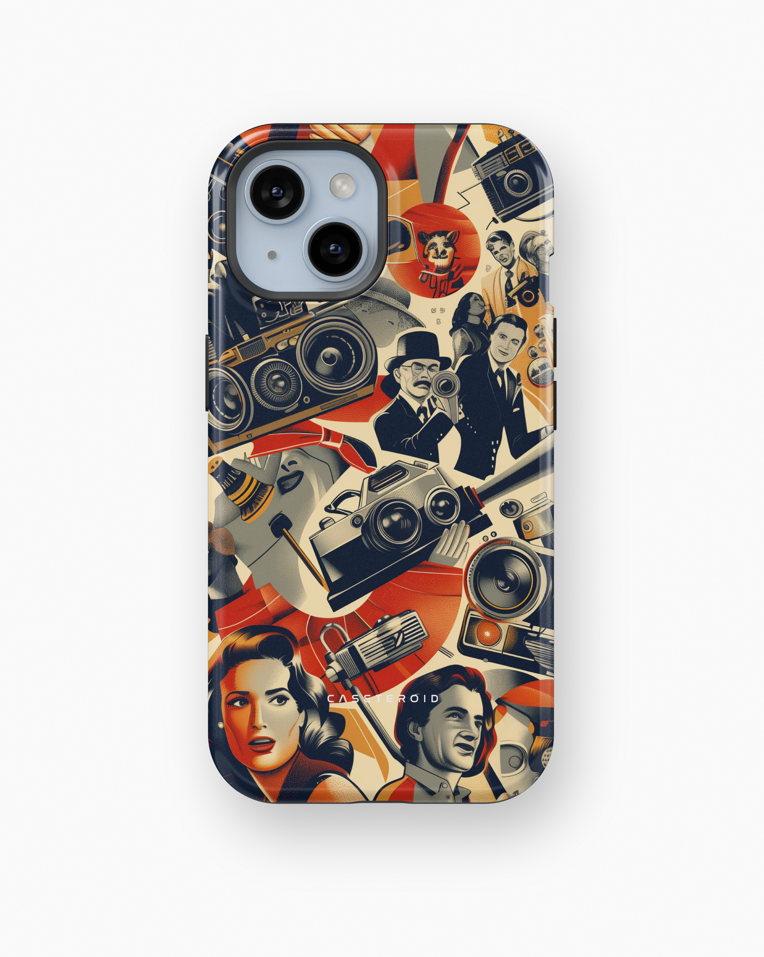 iPhone Tough Case - Silver Screen Memories - CASETEROID