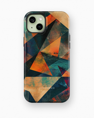 iPhone Tough Case - Angular Nexus Abstract - CASETEROID