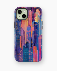 iPhone Tough Case - Cityscape Luminescence - CASETEROID