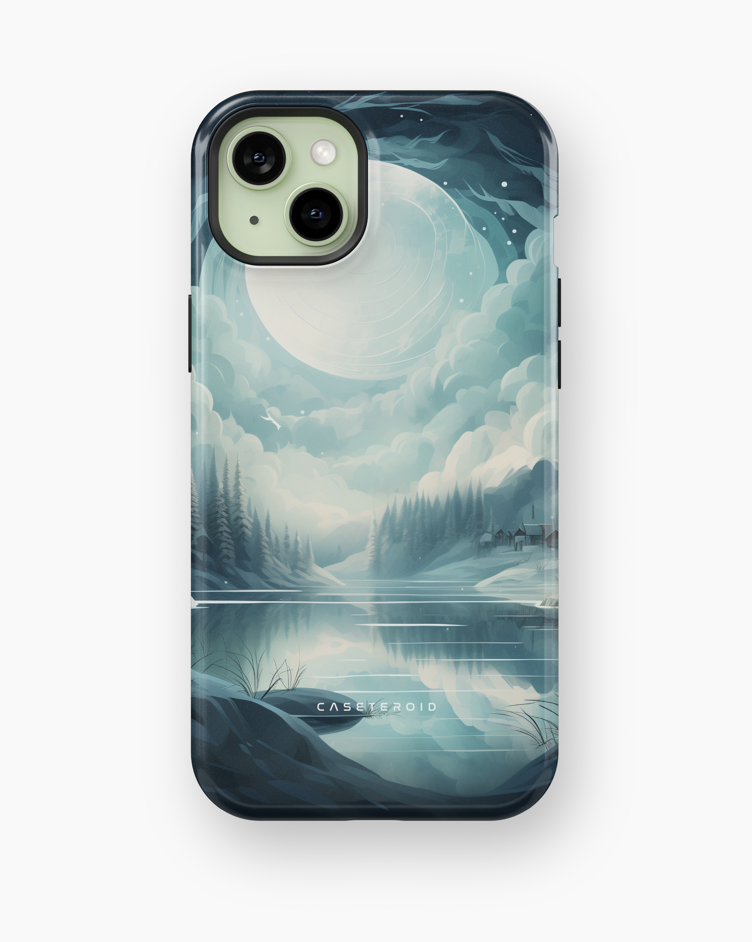 iPhone Tough Case with MagSafe - Moonlit Enchanted Oasis - CASETEROID