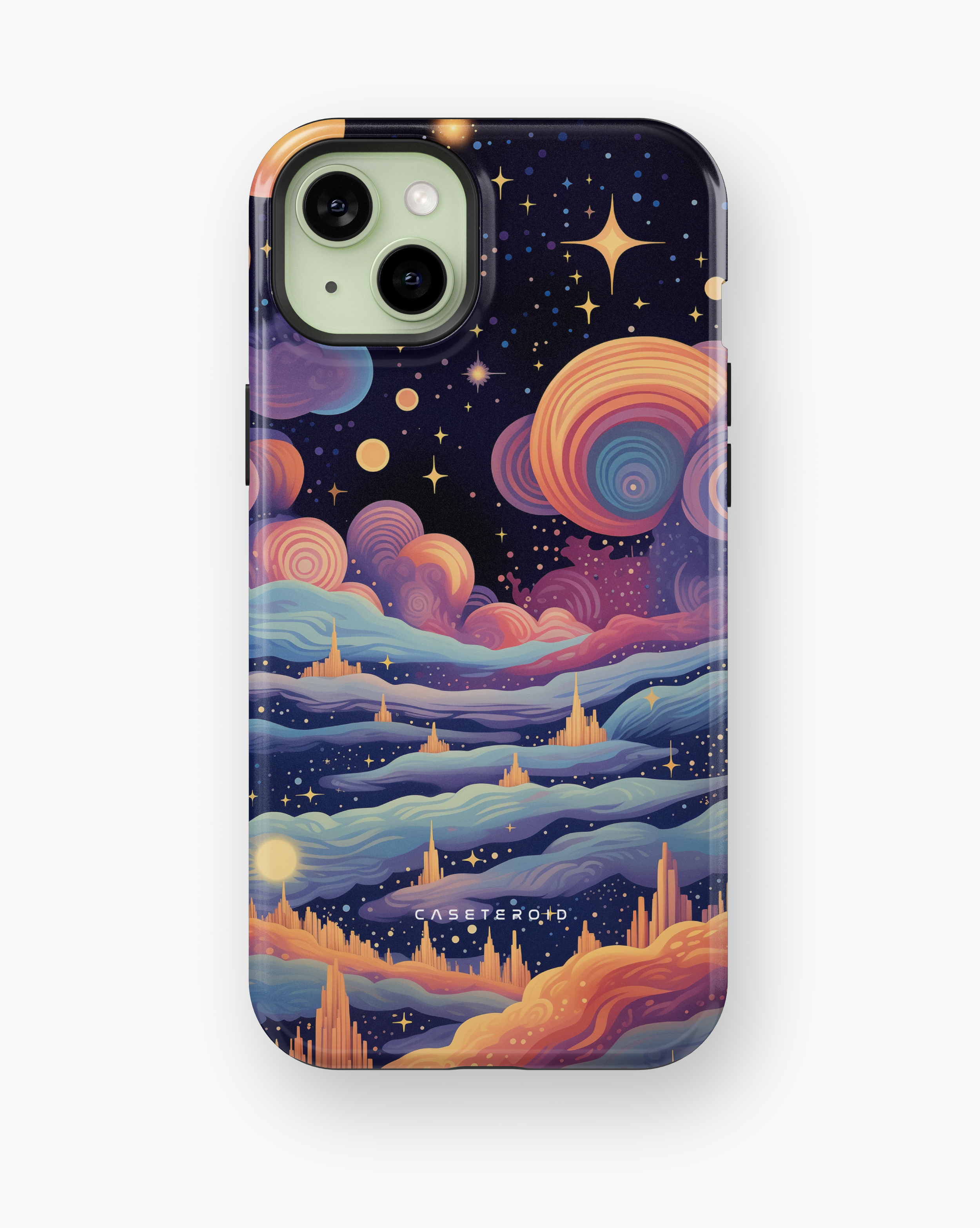 iPhone Tough Case with MagSafe - Nebula Serenade - CASETEROID