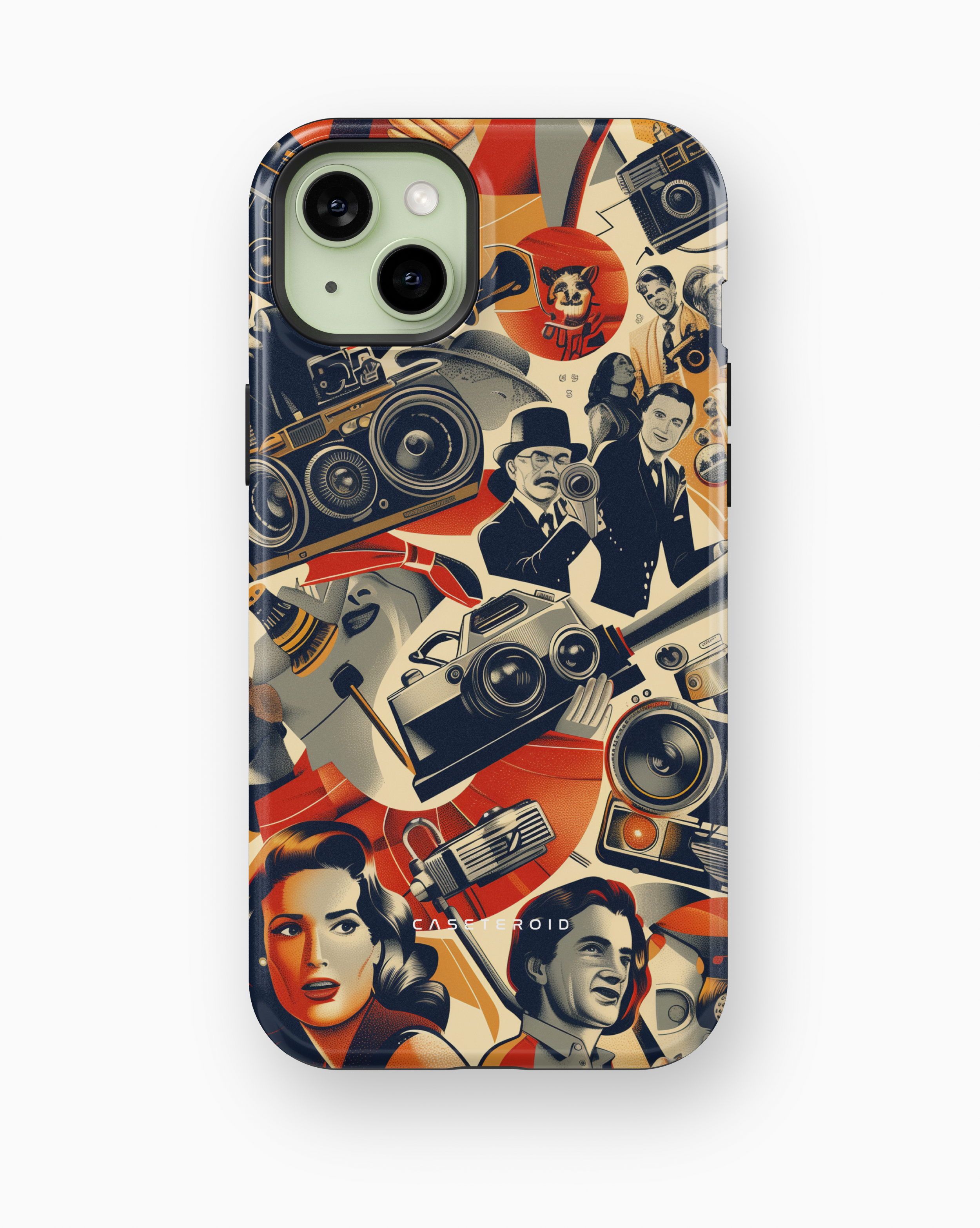 iPhone Tough Case - Silver Screen Memories - CASETEROID