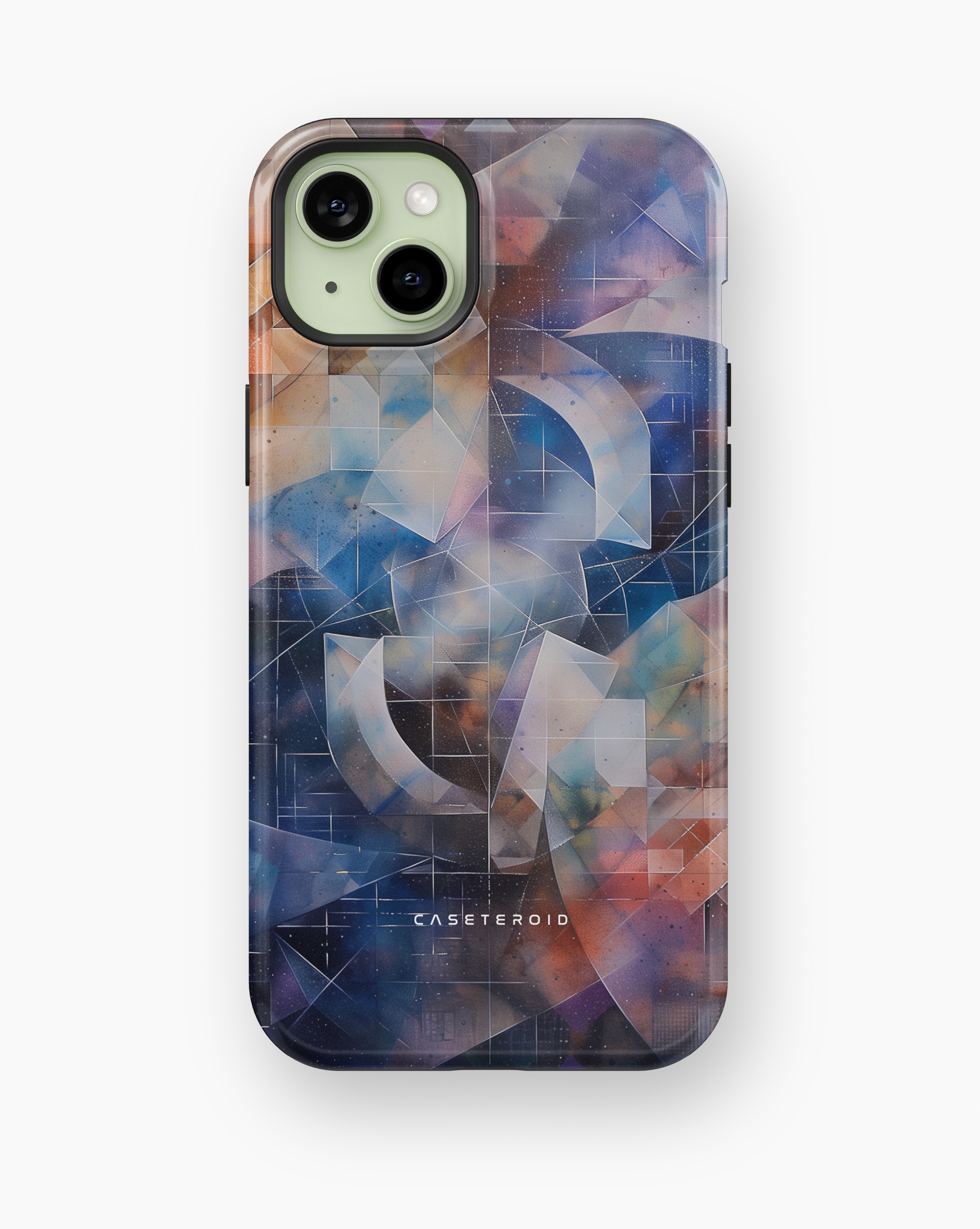 iPhone Tough Case with MagSafe - Surreal Geometries Odyssey - CASETEROID