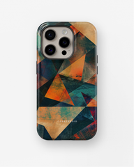 iPhone Tough Case - Angular Nexus Abstract - CASETEROID