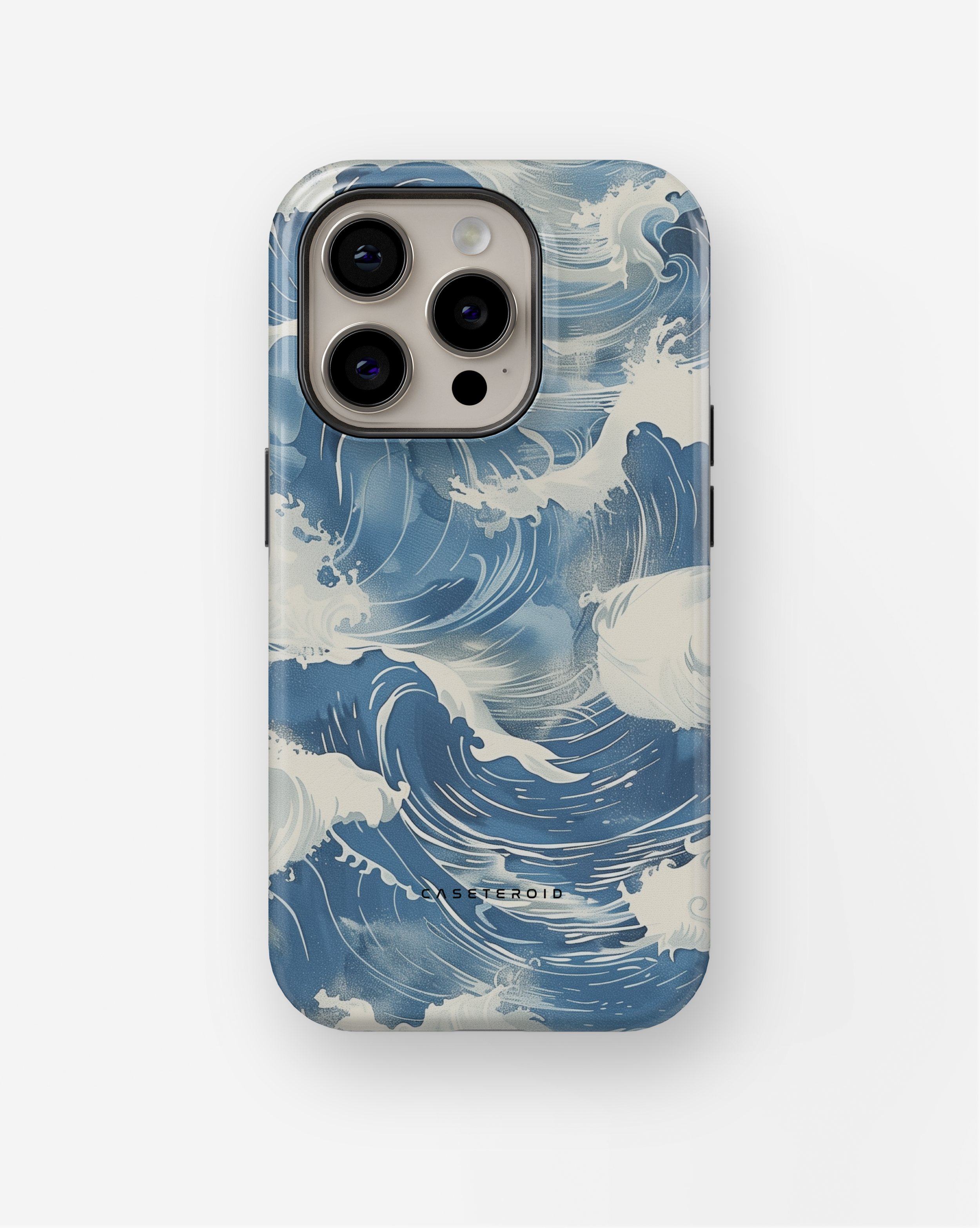 iPhone Tough Case with MagSafe - Marine Melody Mirage - CASETEROID