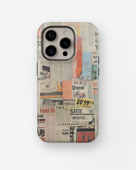 iPhone Tough Case with MagSafe - PressPass Collage - CASETEROID