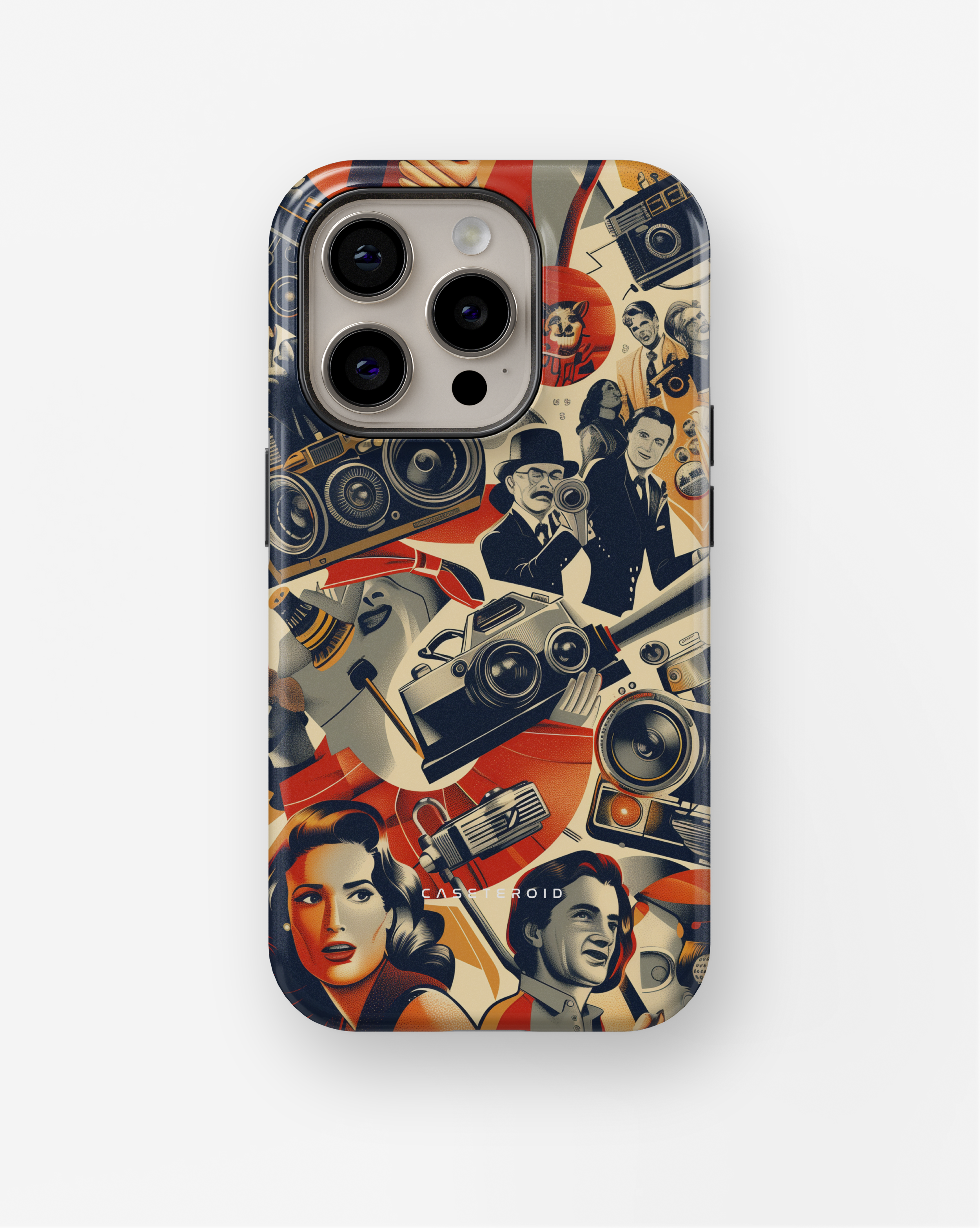 iPhone Tough Case - Silver Screen Memories - CASETEROID