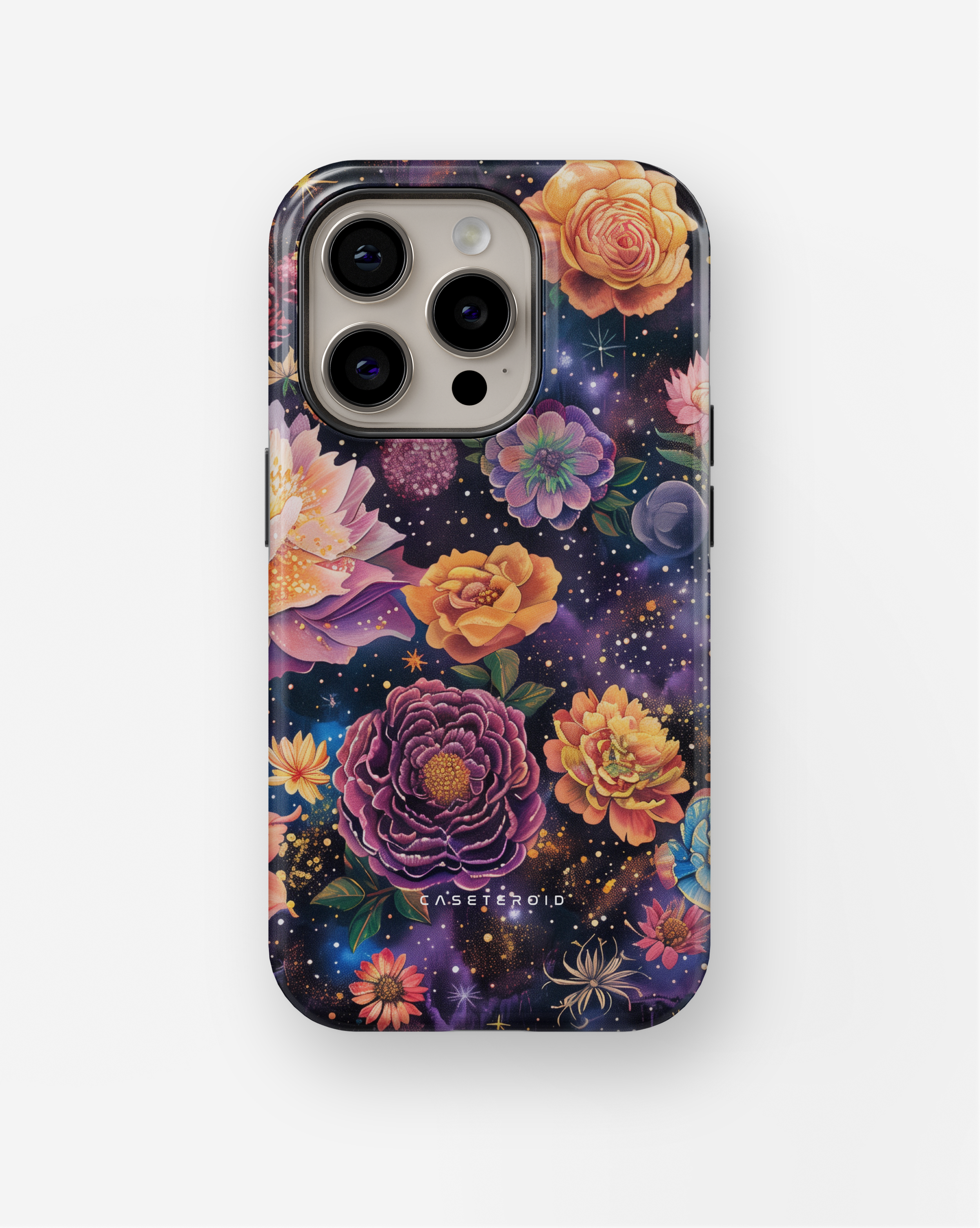 iPhone Tough Case with MagSafe - Stellar Petal Tapestry - CASETEROID