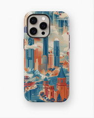 iPhone Tough Case with MagSafe - Dreamscape Skylines - CASETEROID