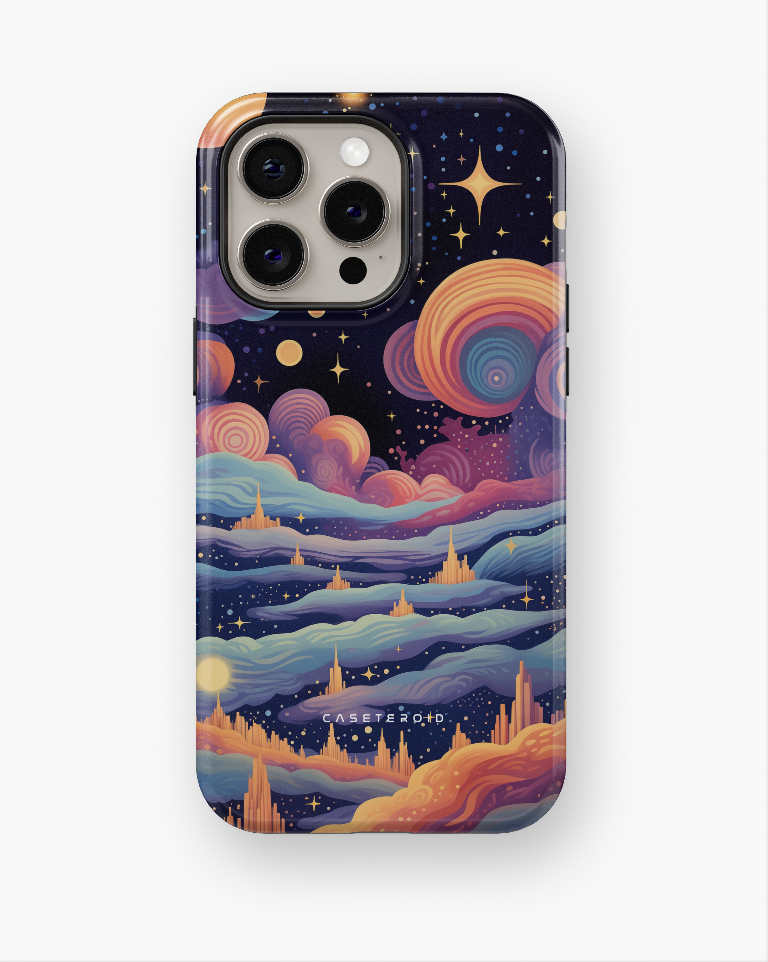 iPhone Tough Case with MagSafe - Nebula Serenade - CASETEROID