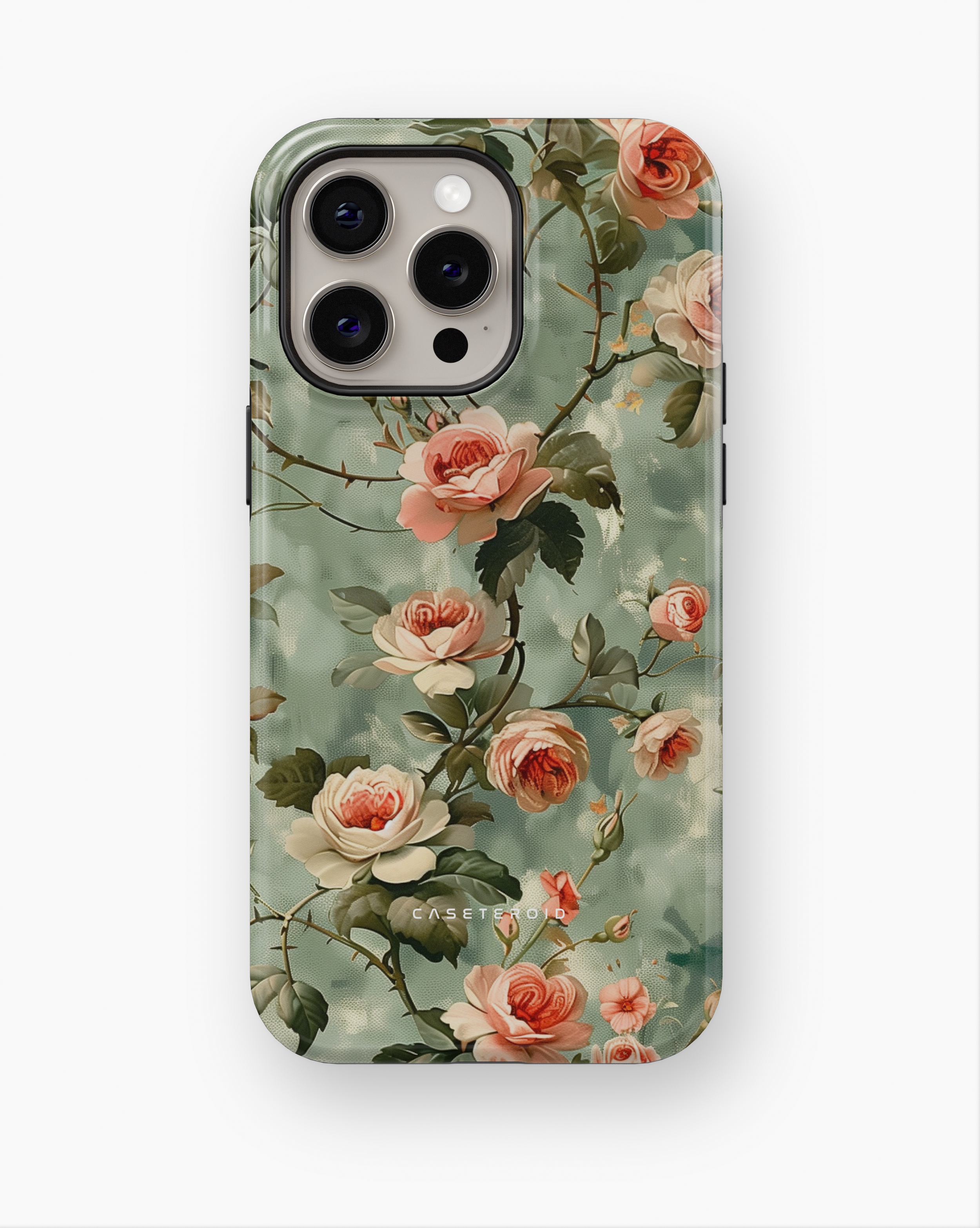 iPhone Tough Case with MagSafe - Petals Melody Garden - CASETEROID