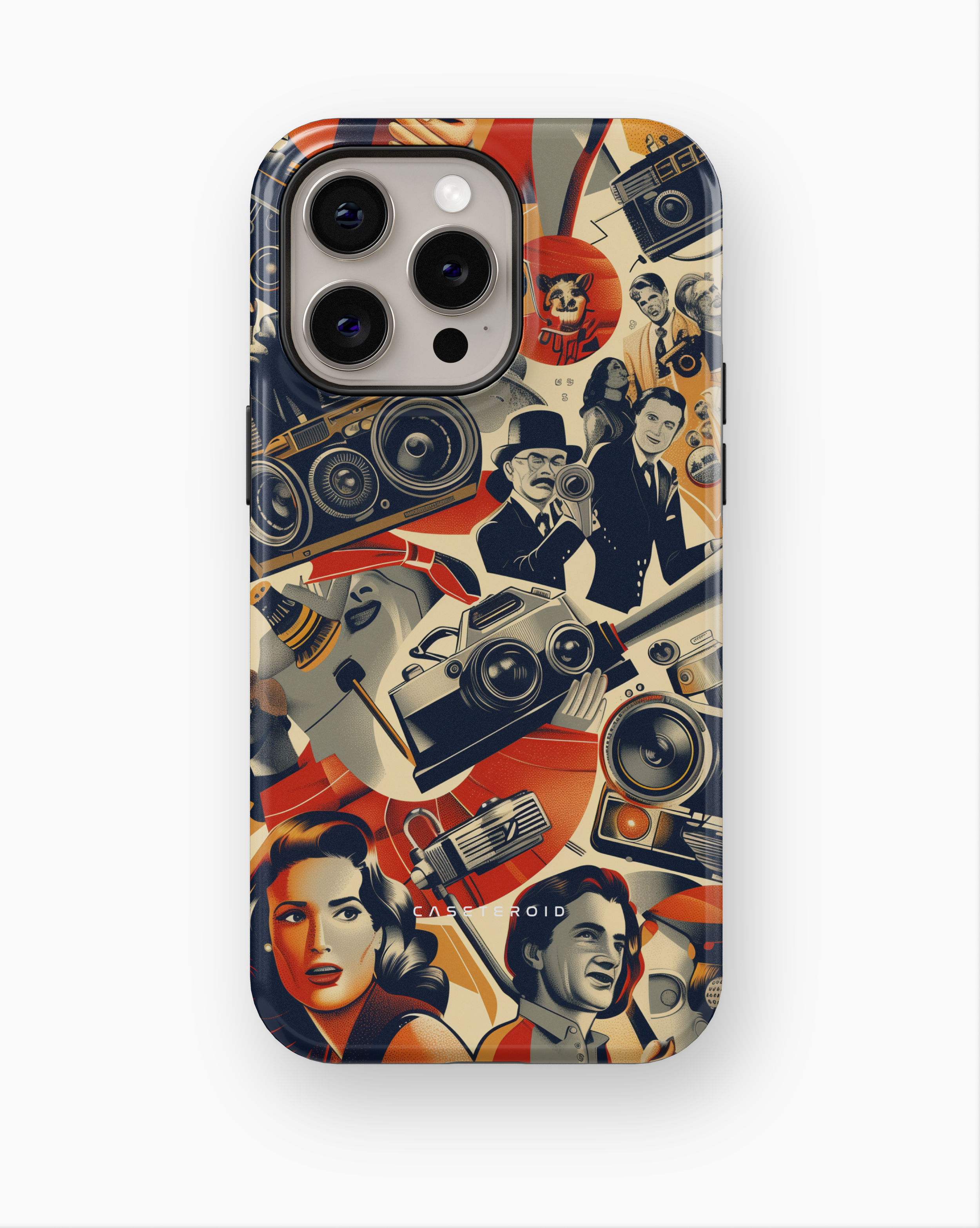 iPhone Tough Case - Silver Screen Memories - CASETEROID