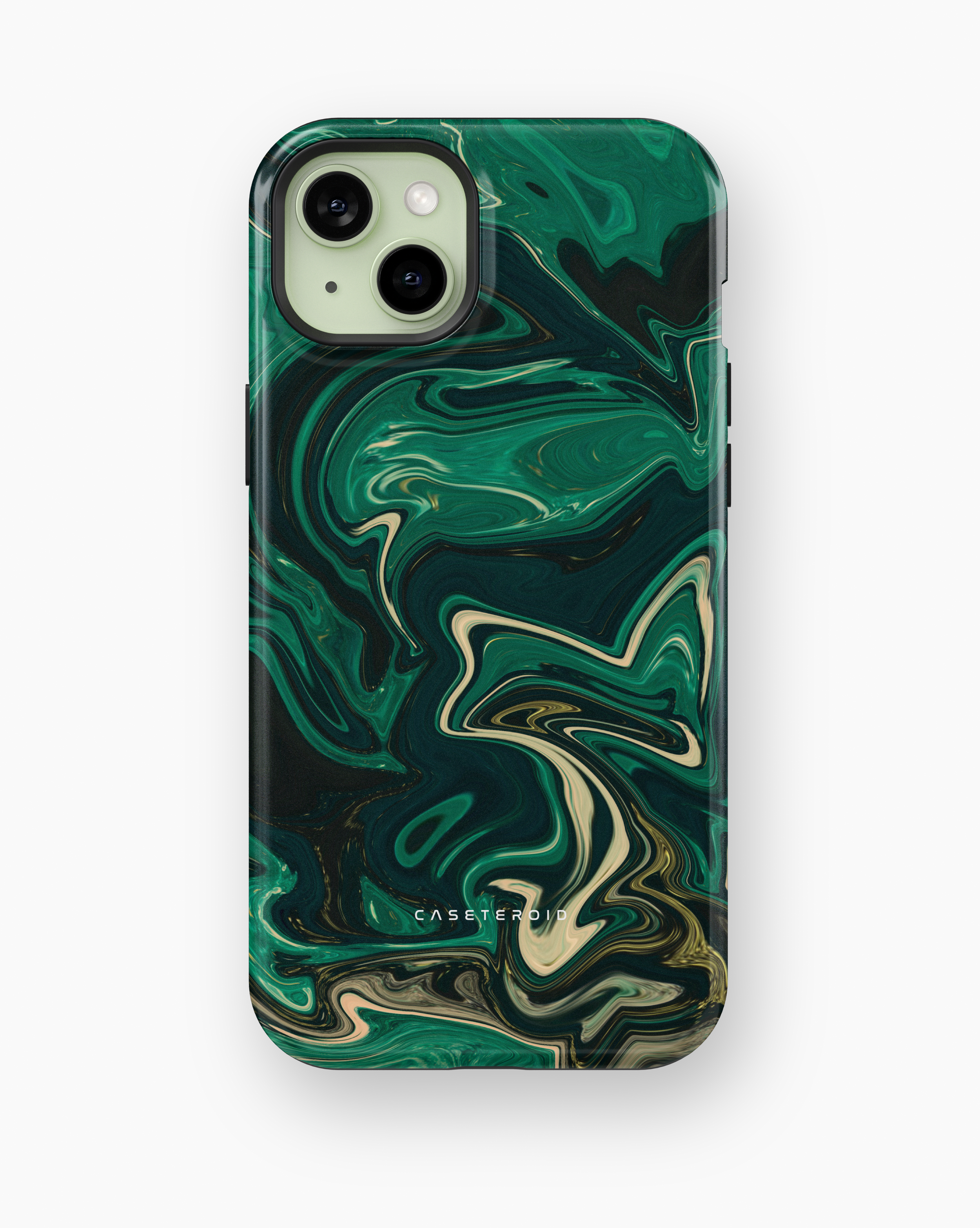 iPhone Tough Case with MagSafe - Verde Veins Marble - CASETEROID