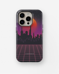 iPhone Tough Case with MagSafe - Urban Sunset Horizon - CASETEROID