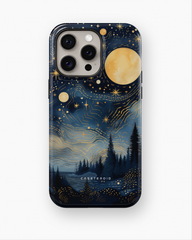 iPhone Tough Case - Golden Moonlit Grove - CASETEROID