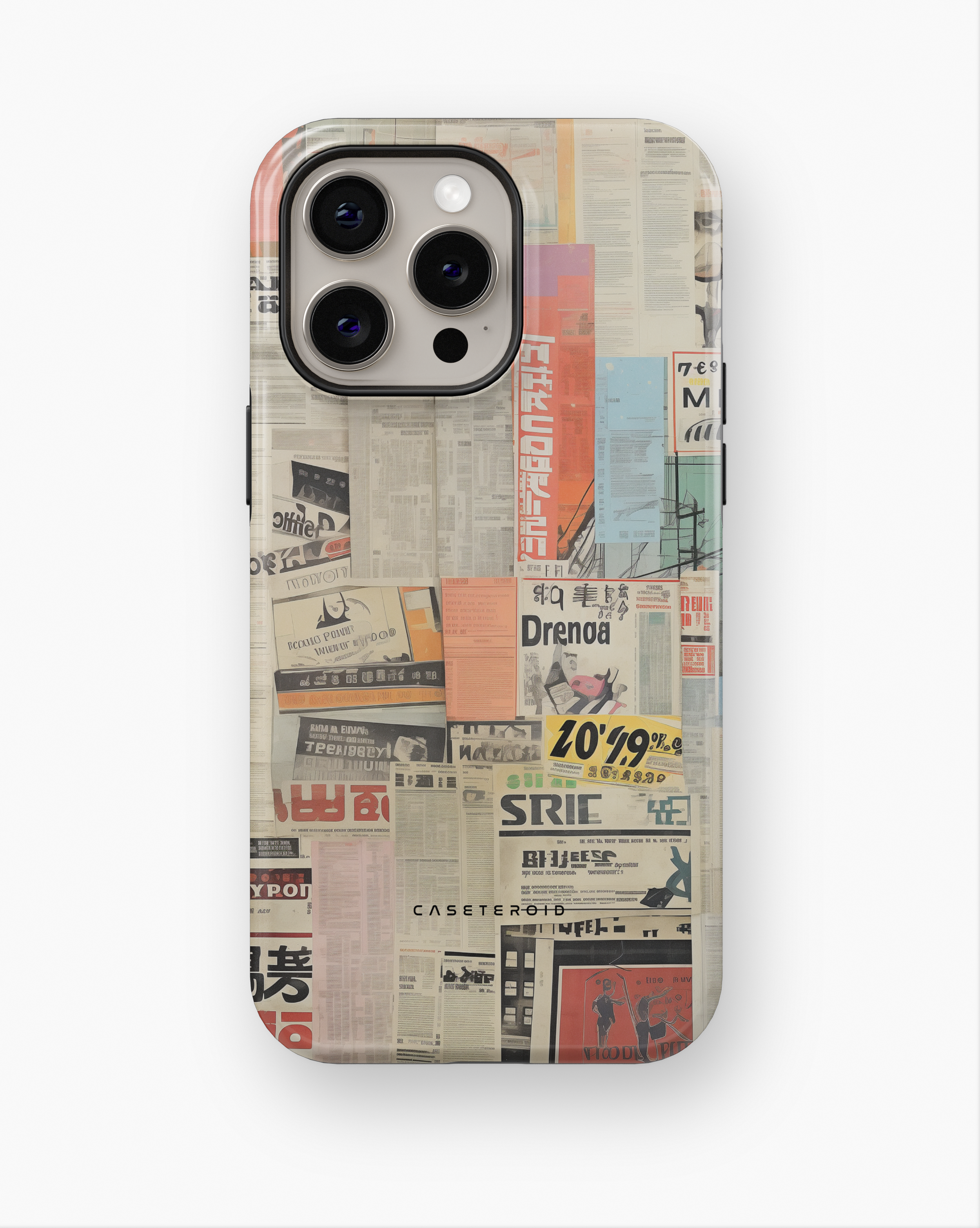 iPhone Tough Case - PressPass Collage - CASETEROID