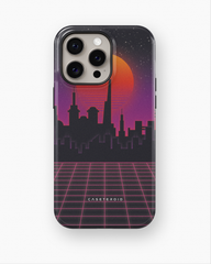 iPhone Tough Case with MagSafe - Urban Sunset Horizon - CASETEROID