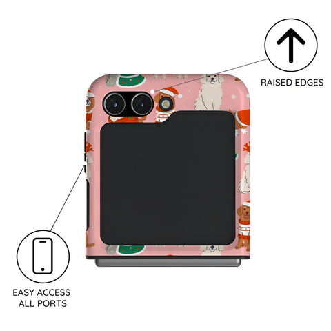 Festive Paws - Samsung Galaxy Z Flip 5 Case