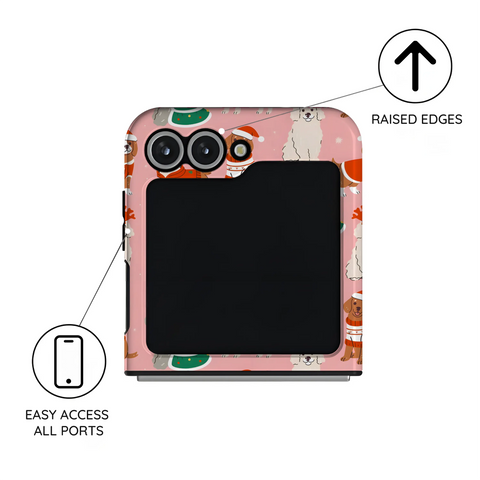 Festive Paws - Samsung Galaxy Z Flip 6 Case