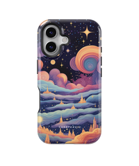 iPhone Tough Case with MagSafe - Nebula Serenade - CASETEROID