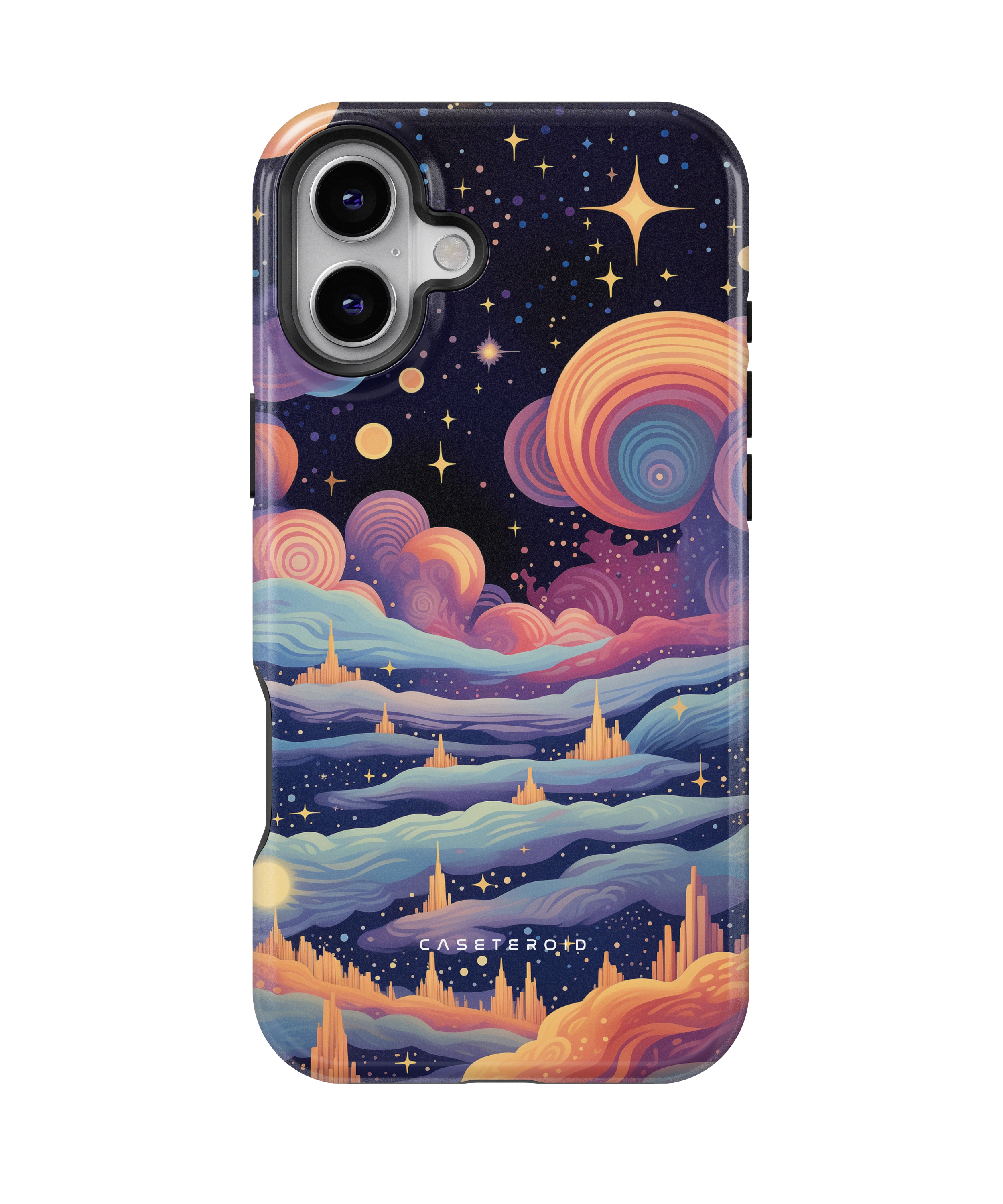 iPhone Tough Case with MagSafe - Nebula Serenade - CASETEROID