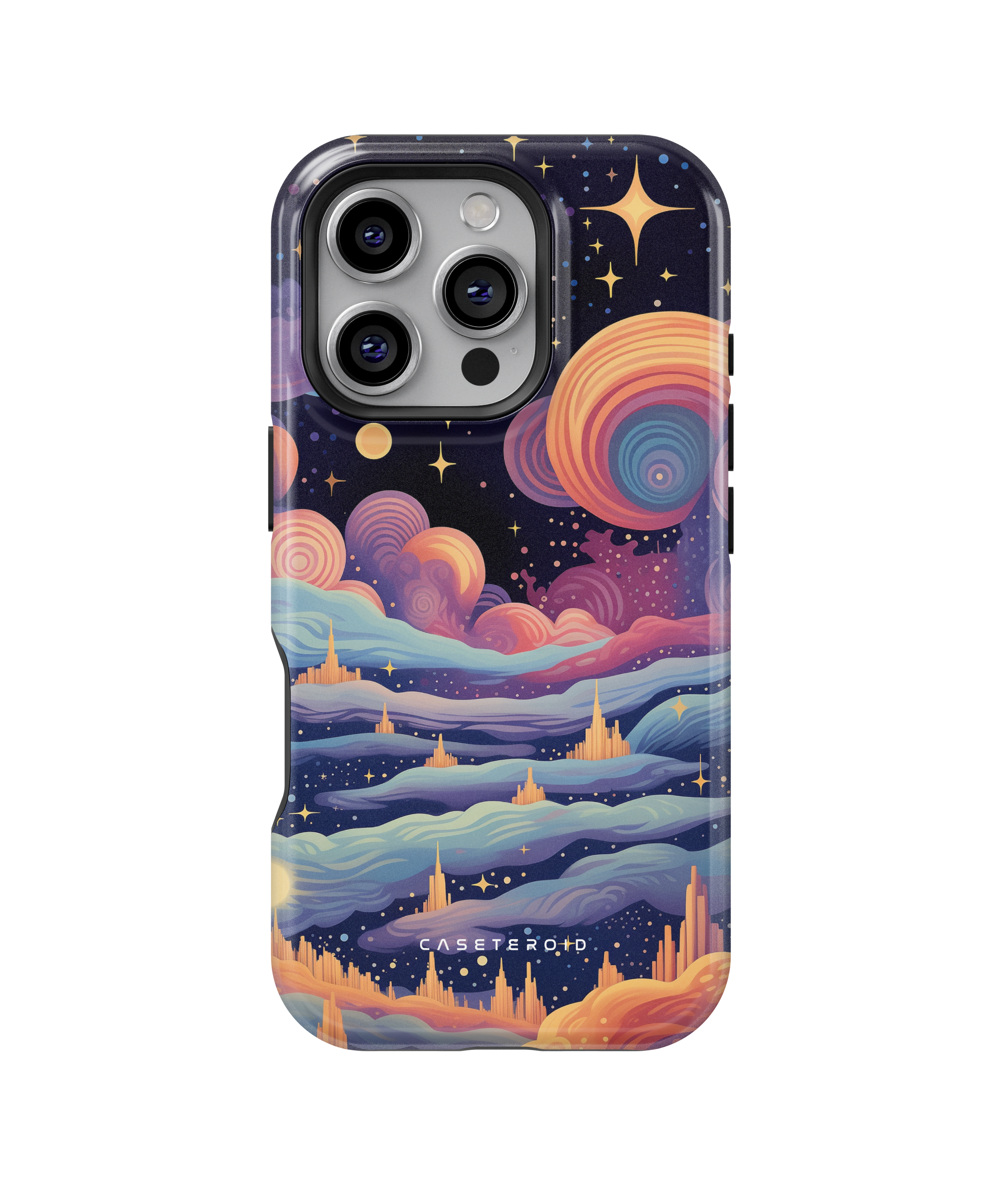 iPhone Tough Case with MagSafe - Nebula Serenade - CASETEROID