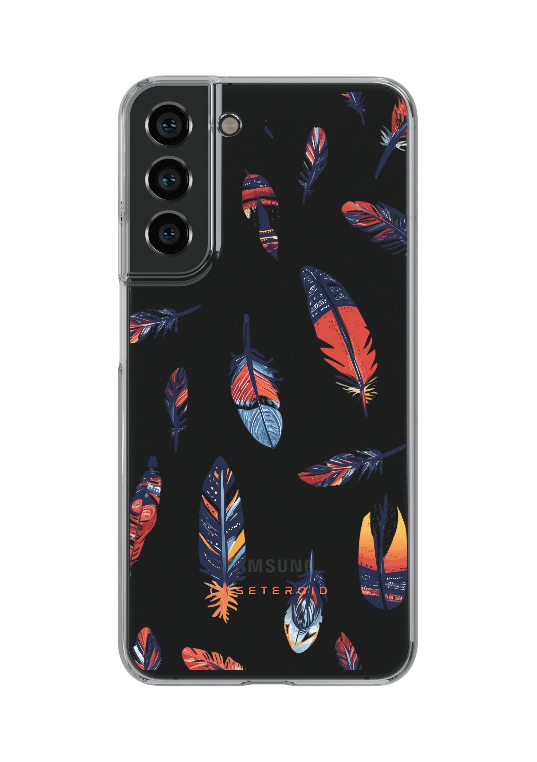 Samsung Clear Case - Tribal Feather - CASETEROID