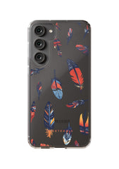 Samsung Clear Case - Tribal Feather - CASETEROID