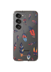 Samsung Clear Case - Tribal Feather - CASETEROID