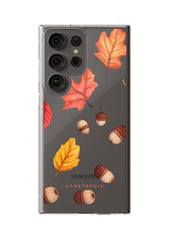 Samsung Clear Case - Rustic Autumn - CASETEROID