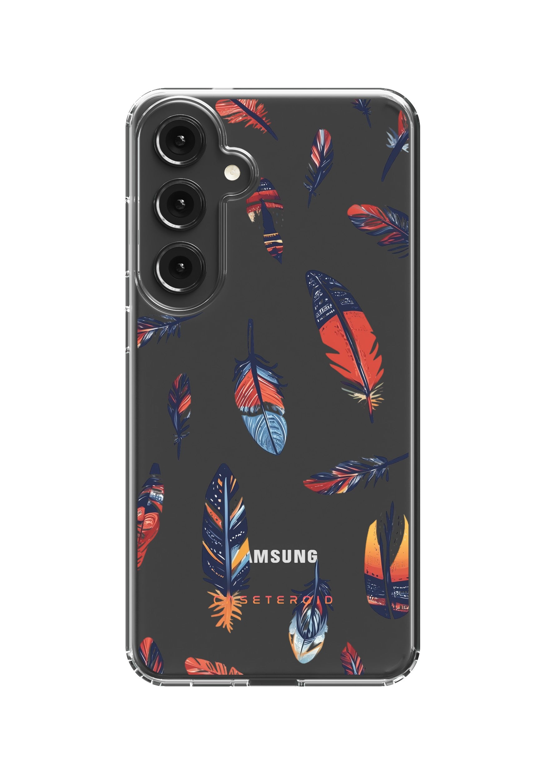 Samsung Clear Case - Tribal Feather - CASETEROID