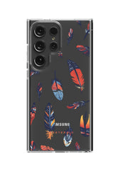 Samsung Clear Case - Tribal Feather - CASETEROID