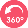 360° Rotation for Versatile Use