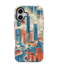 iPhone Tough Case with MagSafe - Dreamscape Skylines - CASETEROID