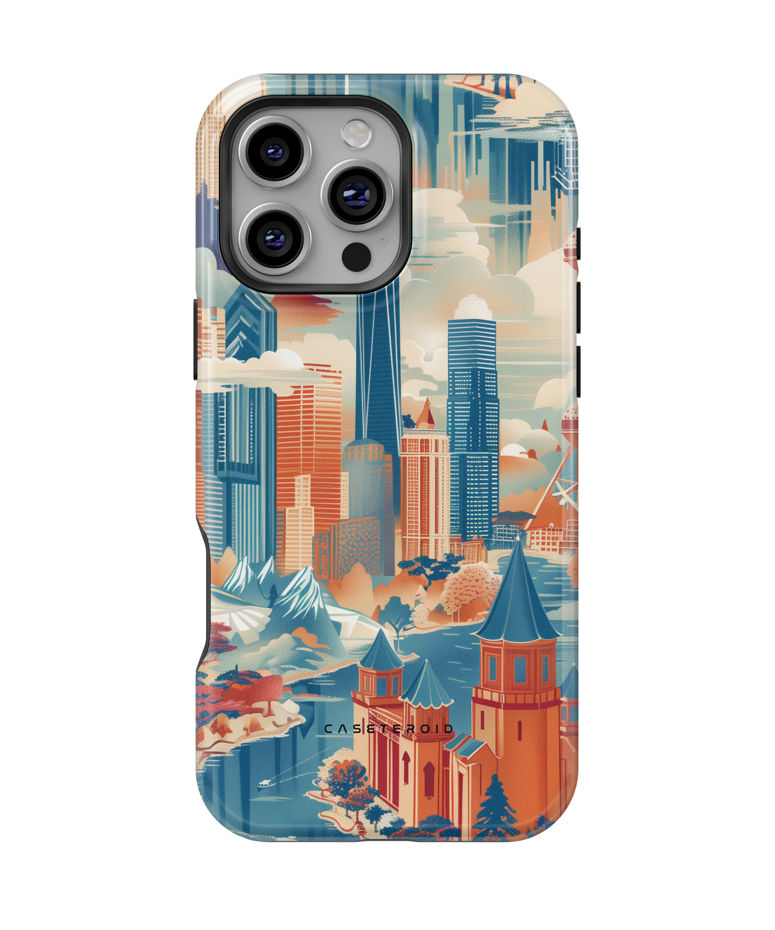 iPhone Tough Case with MagSafe - Dreamscape Skylines - CASETEROID