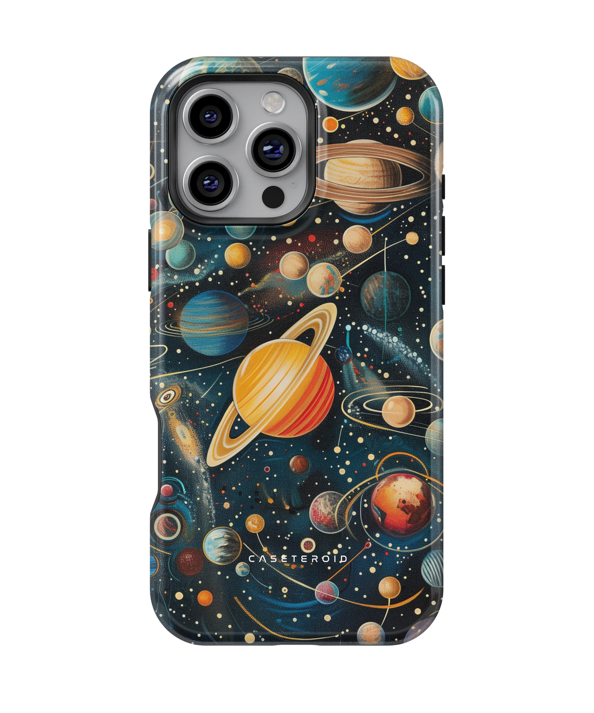 iPhone Tough Case with MagSafe - Celestial Cavalcade Cosmos - CASETEROID