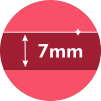 Slim — Just 7mm