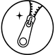 Durable Metal Zipper