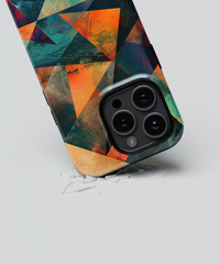 iPhone Tough Case - Angular Nexus Abstract - CASETEROID