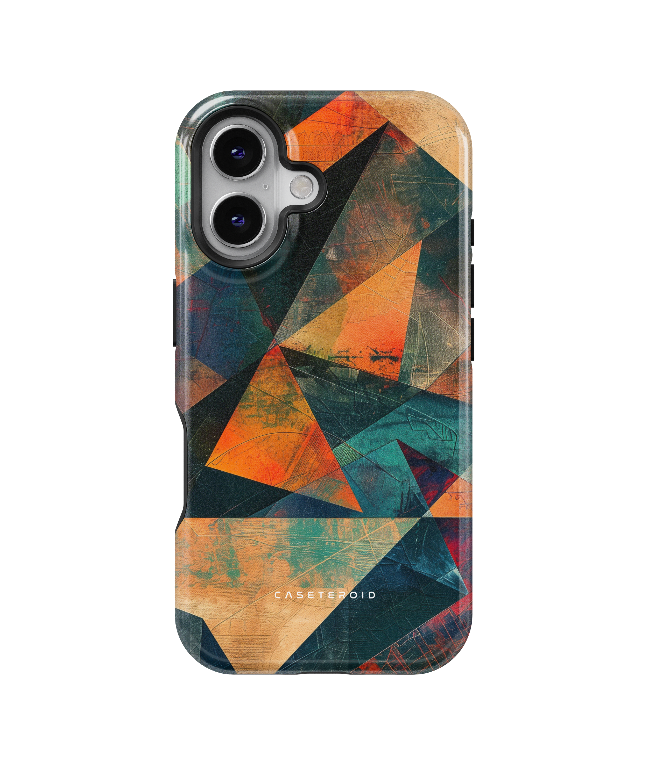 iPhone Tough Case with MagSafe - Angular Nexus Abstract - CASETEROID