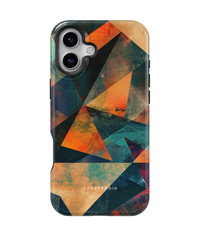 iPhone Tough Case with MagSafe - Angular Nexus Abstract - CASETEROID