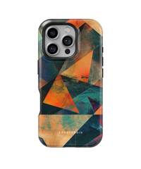 iPhone Tough Case with MagSafe - Angular Nexus Abstract - CASETEROID