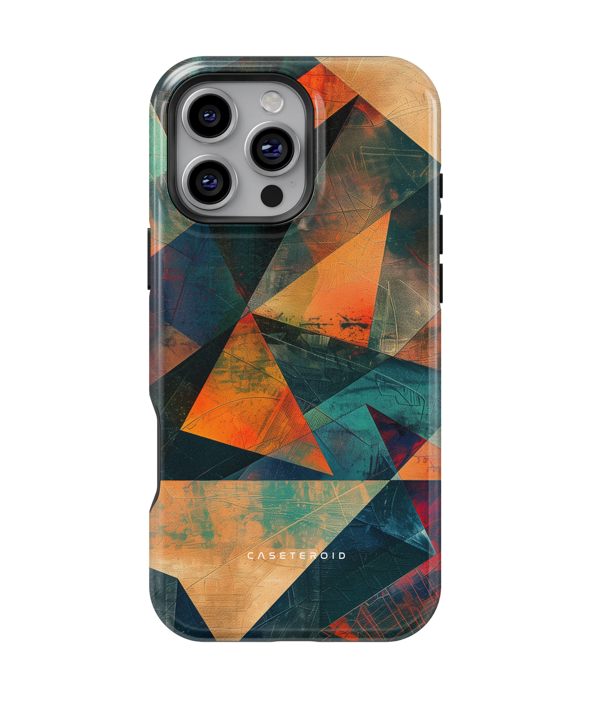 iPhone Tough Case with MagSafe - Angular Nexus Abstract - CASETEROID