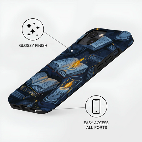 Arcane Tome Tapestry - iPhone 14 Plus Case