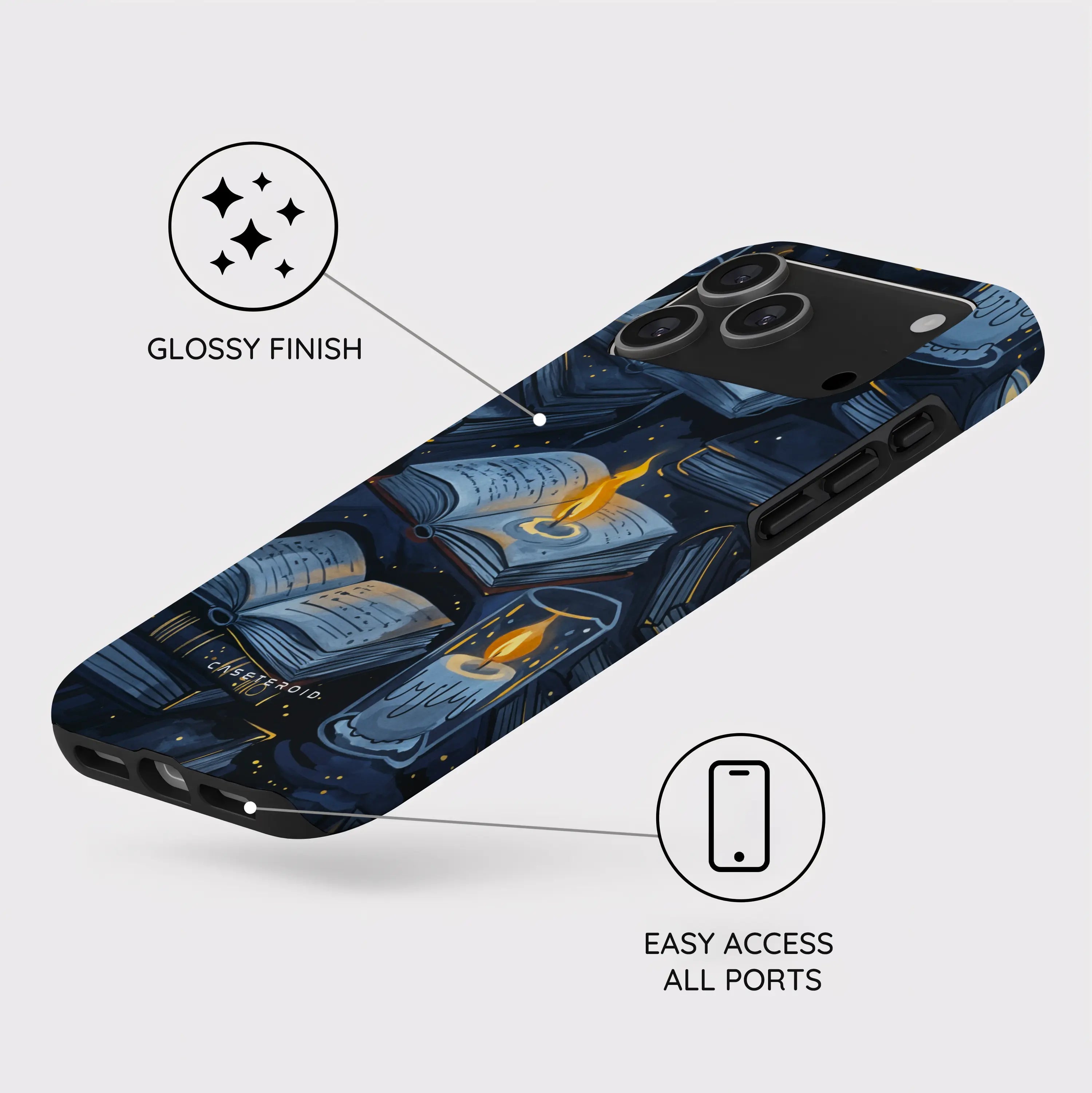 Arcane Tome Tapestry - iPhone 17 Pro Max Case